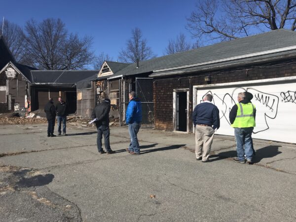 AHF hosted a bidders walk-through at the Speedway.