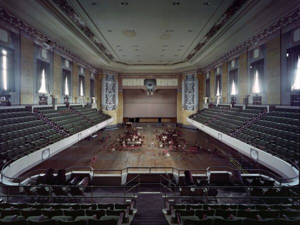 Worcester Memorial Auditorium - view from the balcony